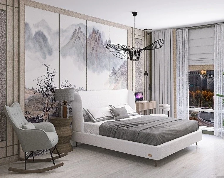 Визуализация спальни