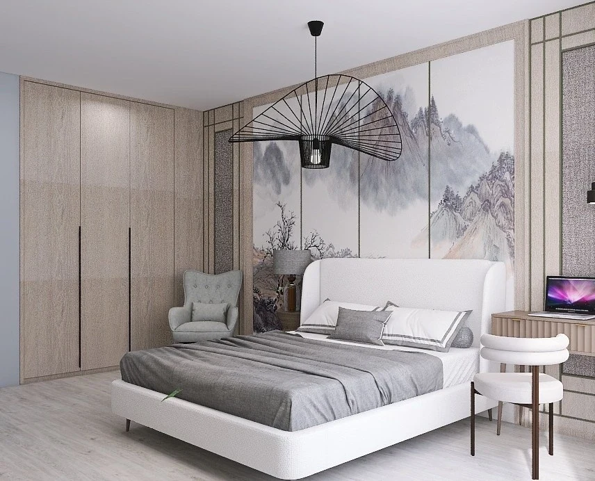 Визуализация спальни