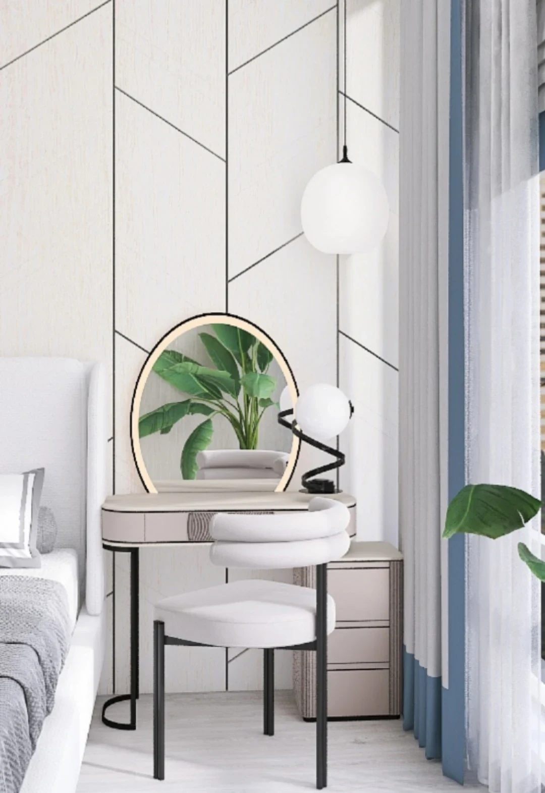 СВЕТЛАЯ СПАЛЬНЯ