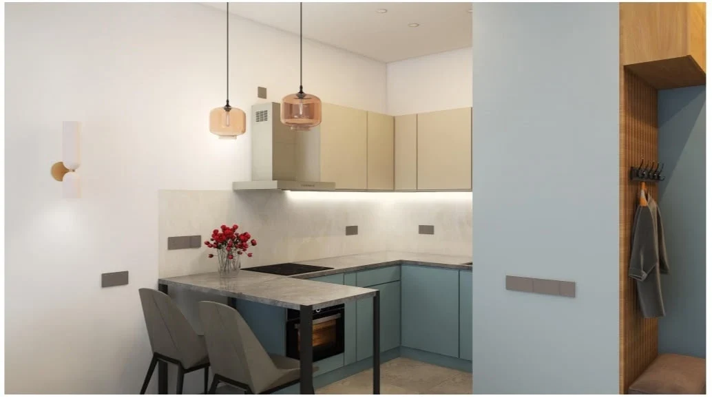 Просторная квартира 65м