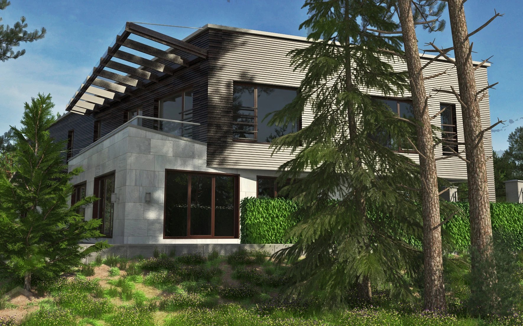 Загородный дом Янтарный бор