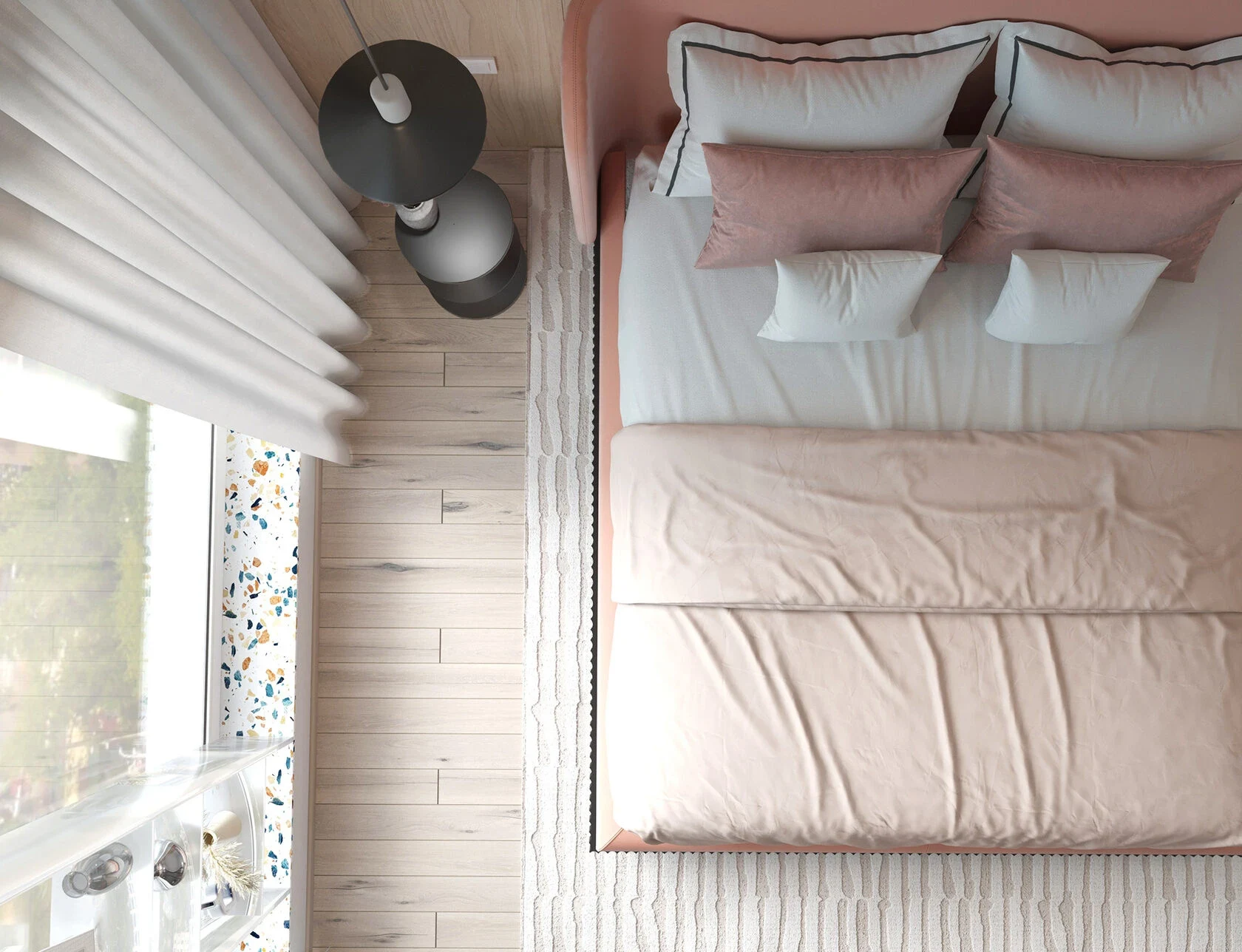 Проект спальни в ЖК "Галактика PRO"