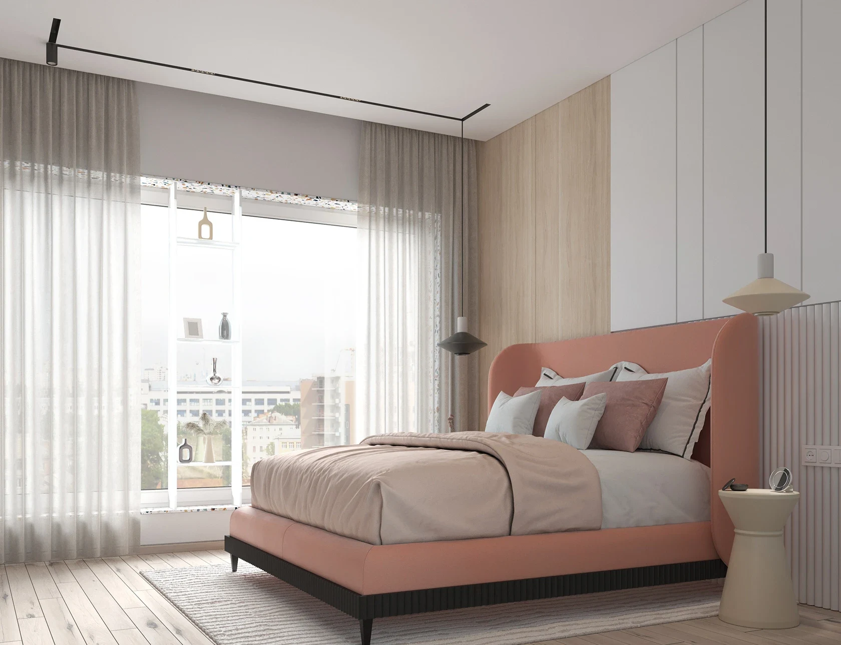 Проект спальни в ЖК "Галактика PRO"