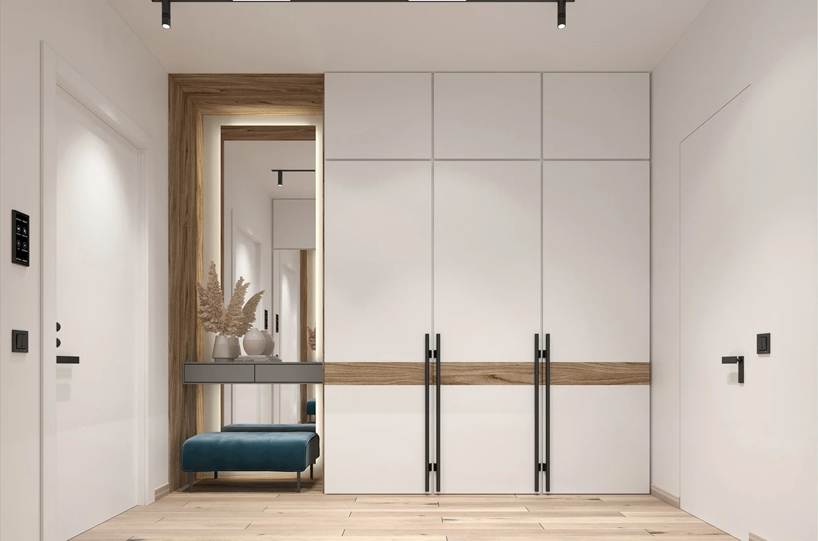 Проект входной зоны в ЖК "Галактика PRO"