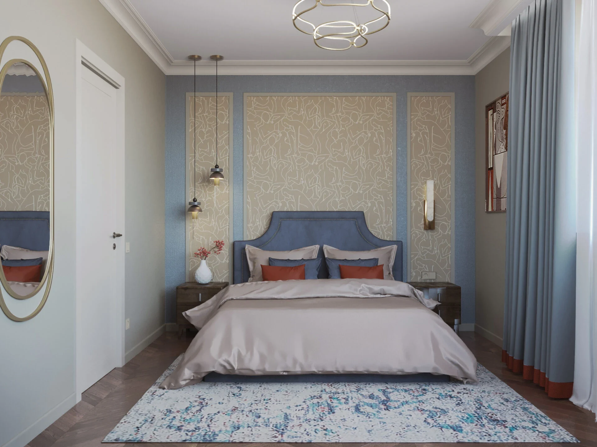 Яркая квартира в Кудрово