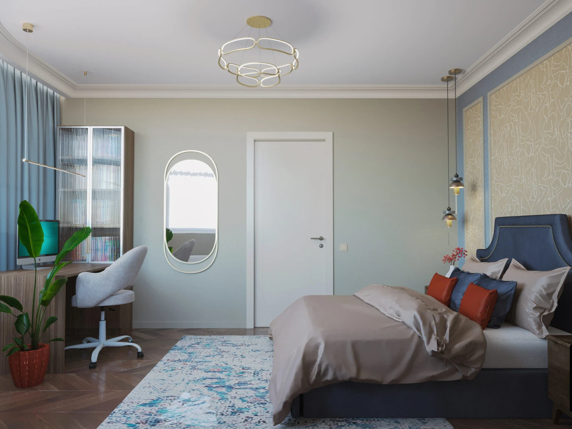 Яркая квартира в Кудрово