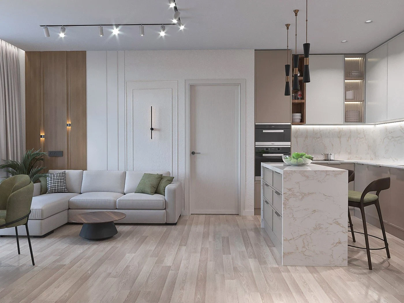 Квартира для молодой пары на Белорусской улице