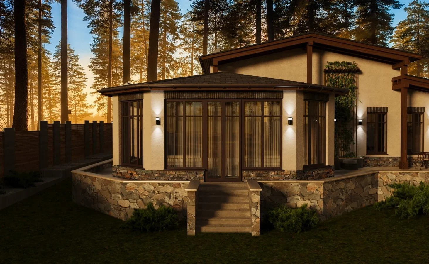 Реконструкция дома (добавляем ЗИМНИЙ САД)