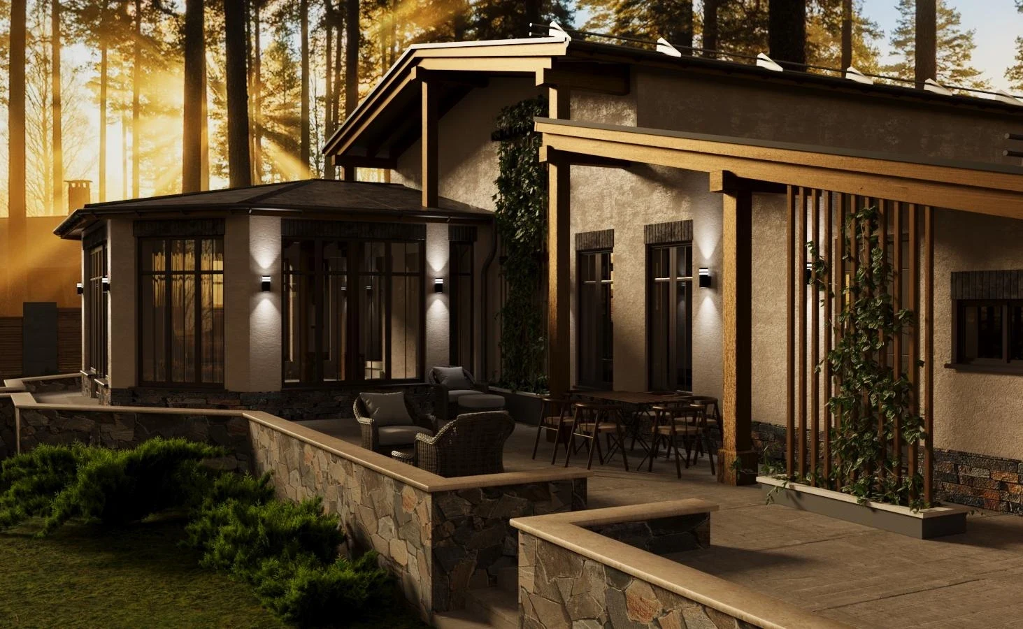 Реконструкция дома (добавляем ЗИМНИЙ САД)