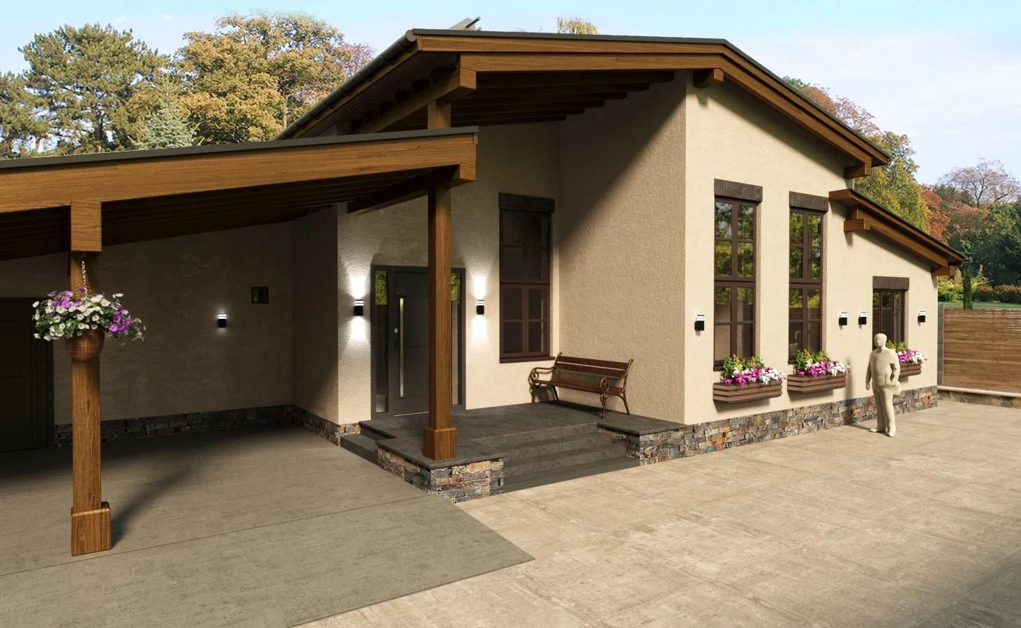 Реконструкция дома (добавляем ЗИМНИЙ САД)