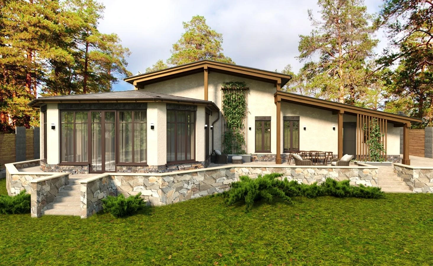 Реконструкция дома (добавляем ЗИМНИЙ САД)