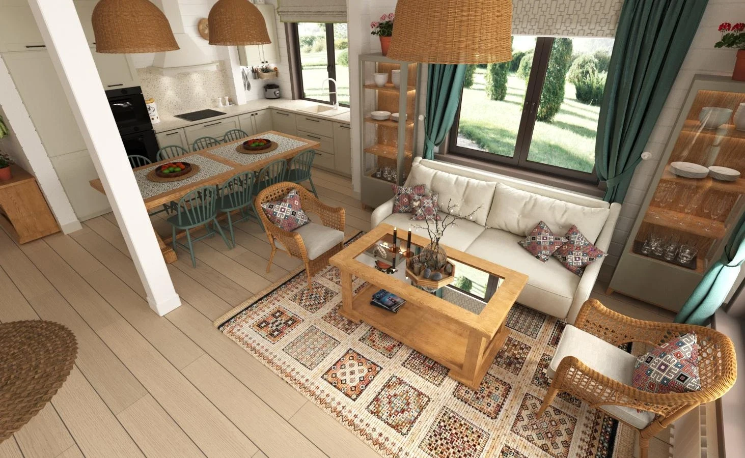 Реновация интерьера коттеджа в Москве