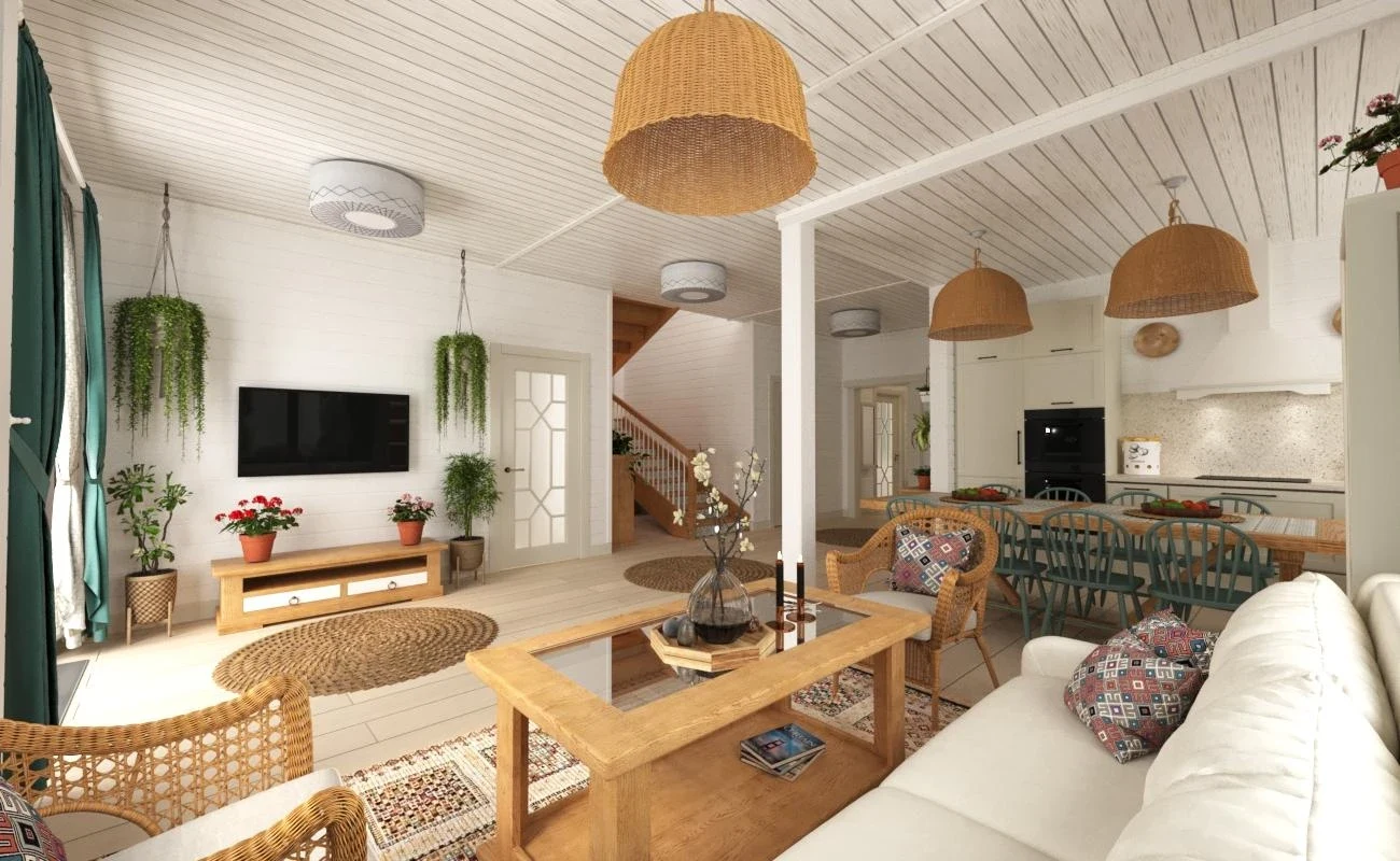 Реновация интерьера коттеджа в Москве