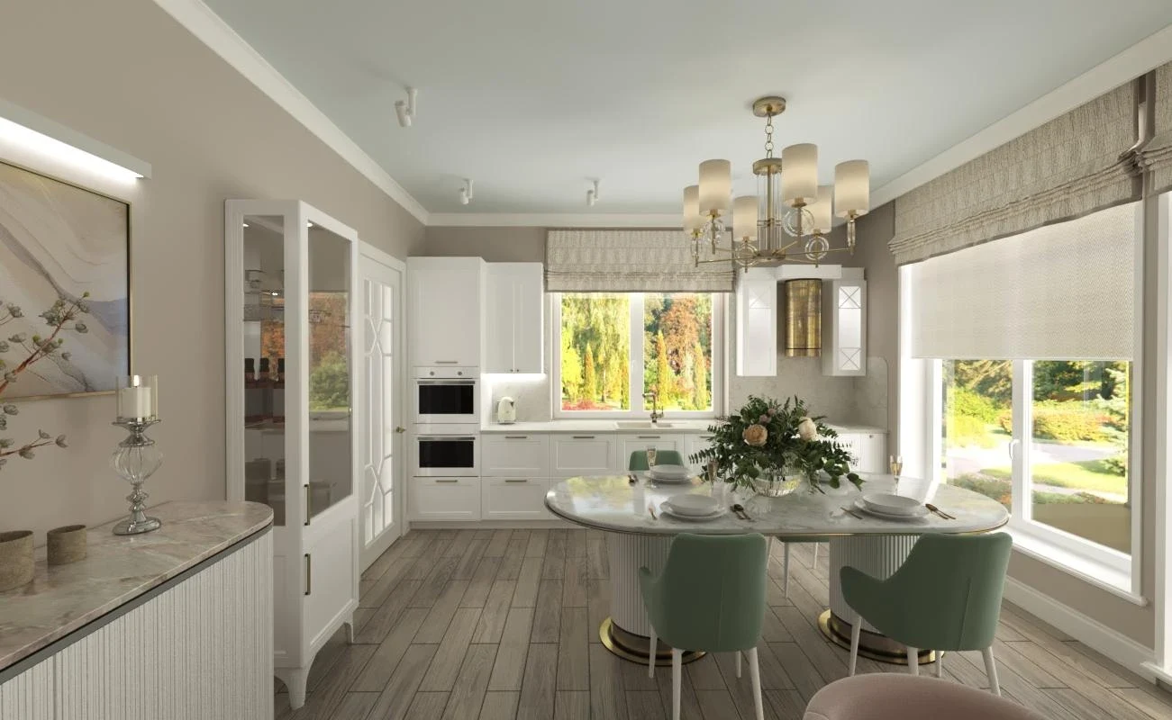 Коттедж в стиле GARDA DECOR