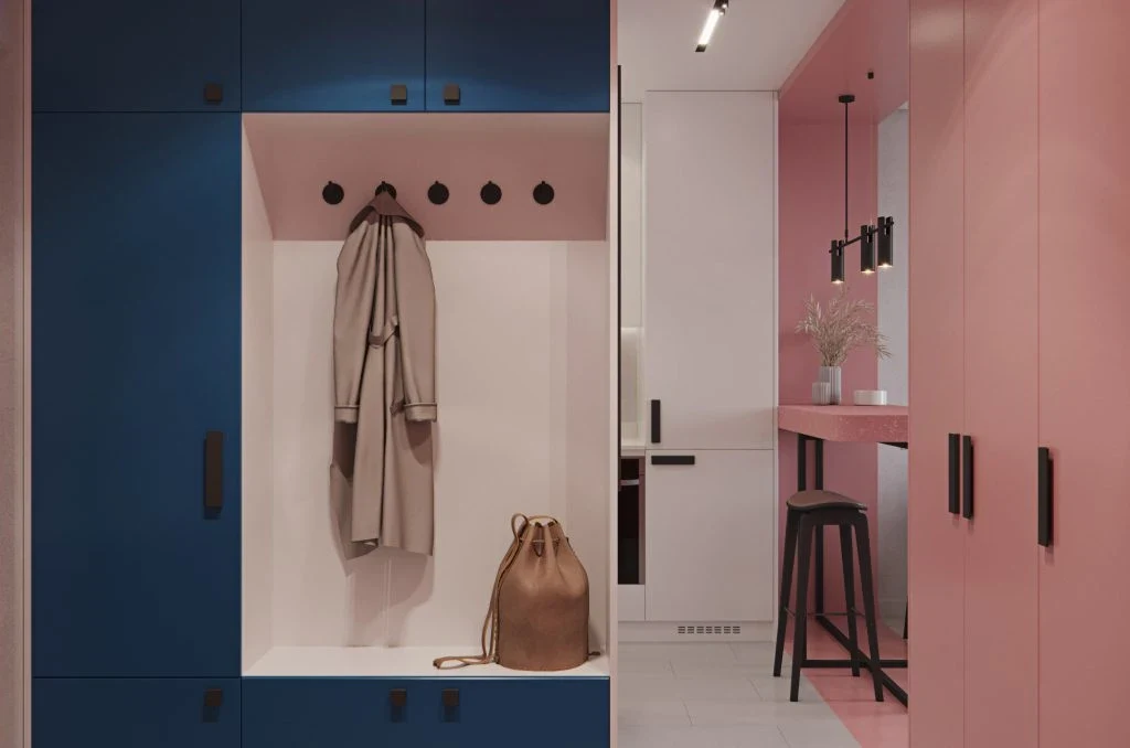 Дизайнерский ремонт 1-к квартиры на Парнасе