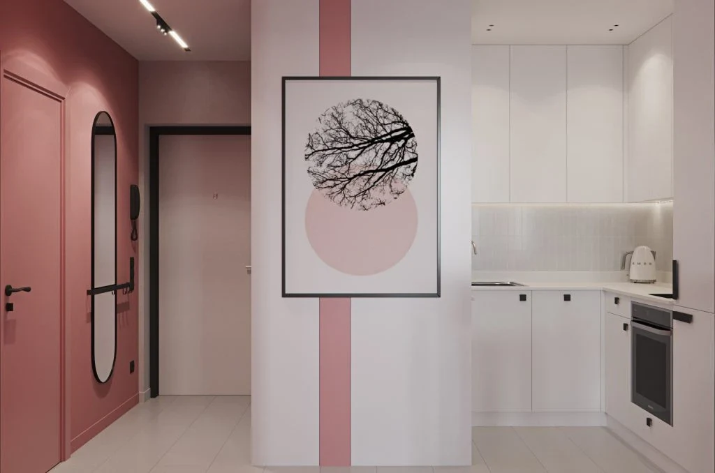 Дизайнерский ремонт 1-к квартиры на Парнасе