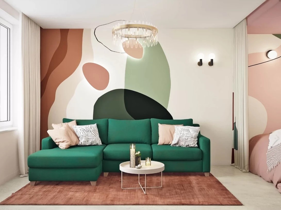 Проект однокомнатной квартиры ЖК Life-Лесная