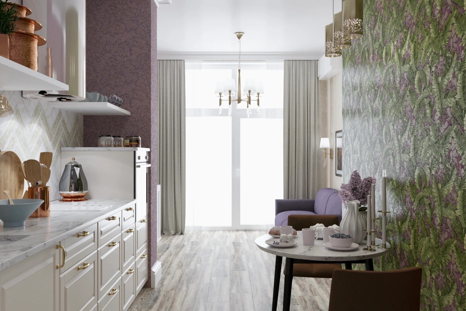 1-комнатная квартира 41 м2