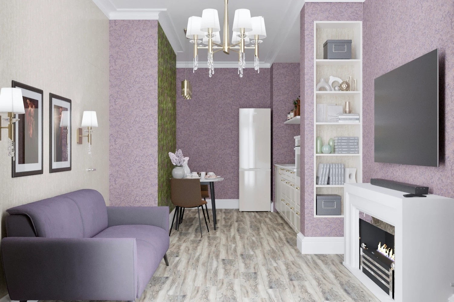 1-комнатная квартира 41 м2