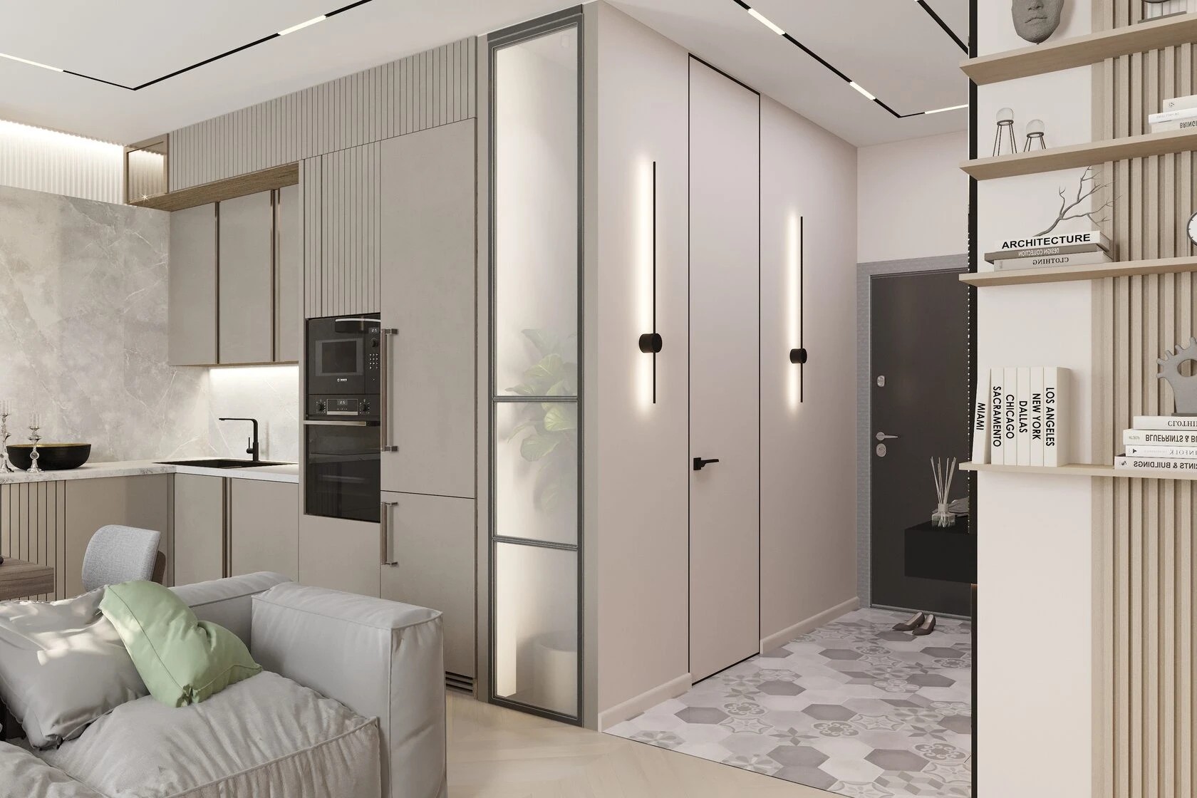 2-комнатная квартира 52 м2