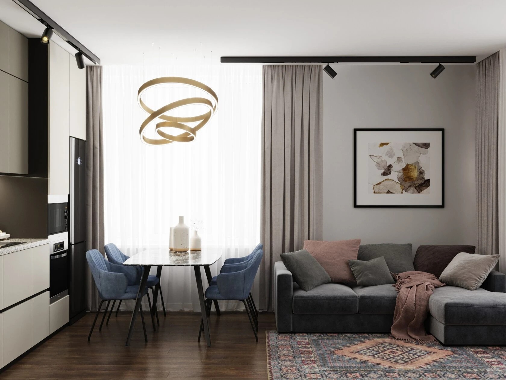 3-комнатная квартира 70 м2