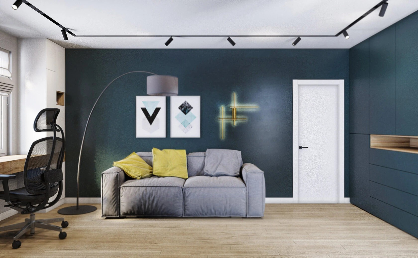 2-комнатная квартира 55 м2