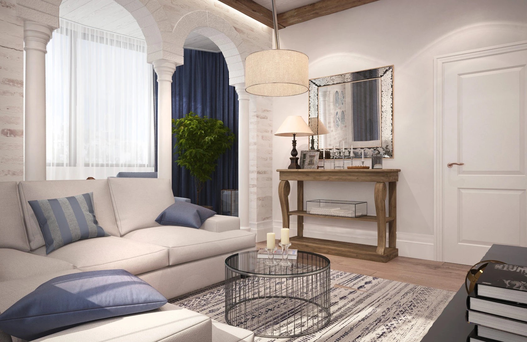 Частный дом с пристройкой