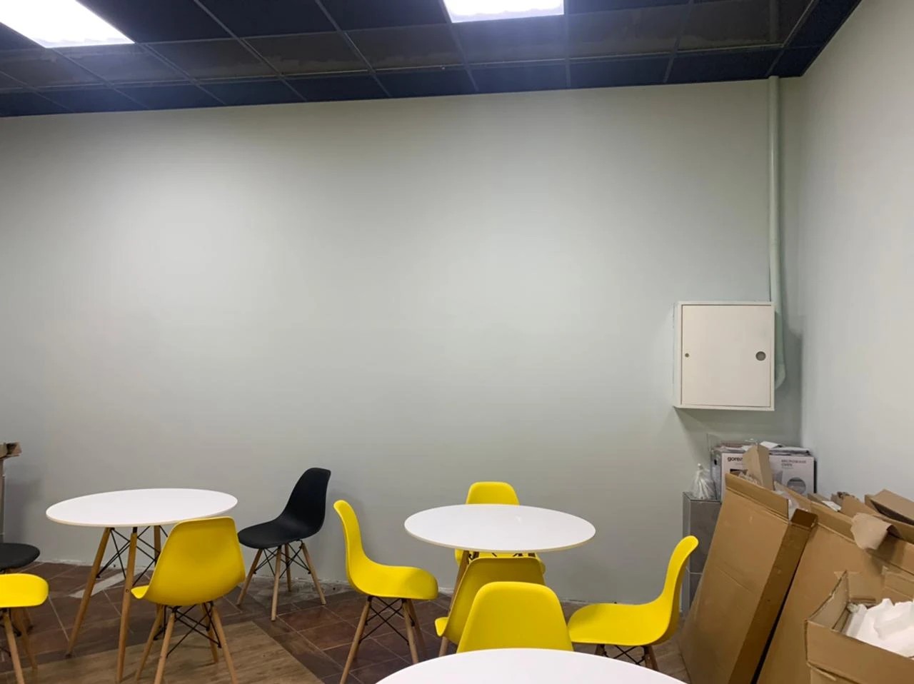 Офис компании и фирменные цвета