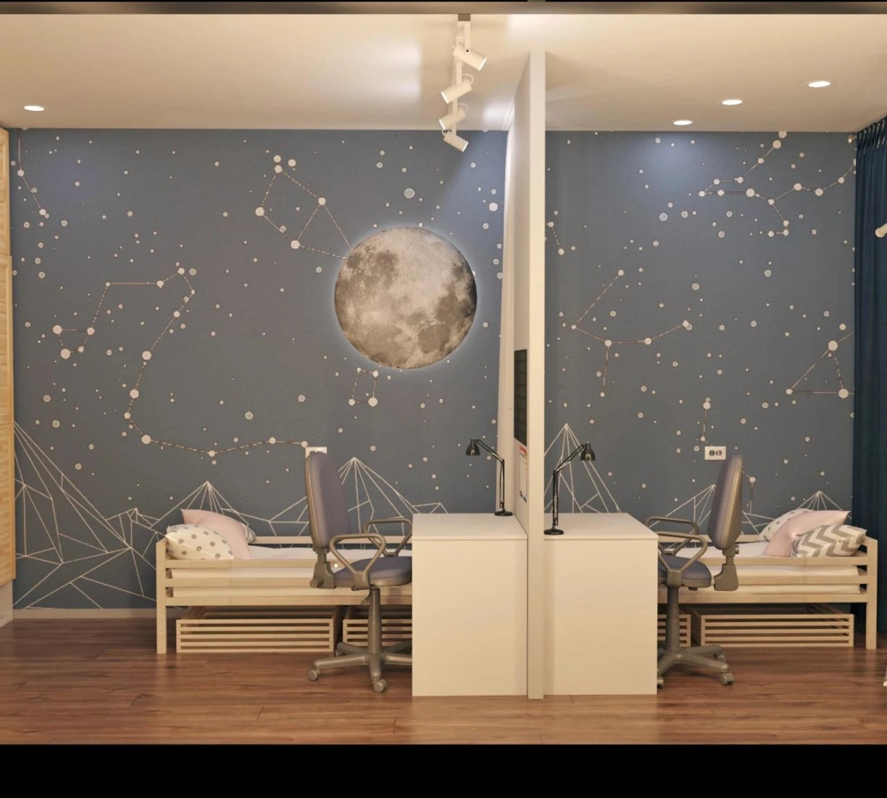 Детская комната для 2 детей