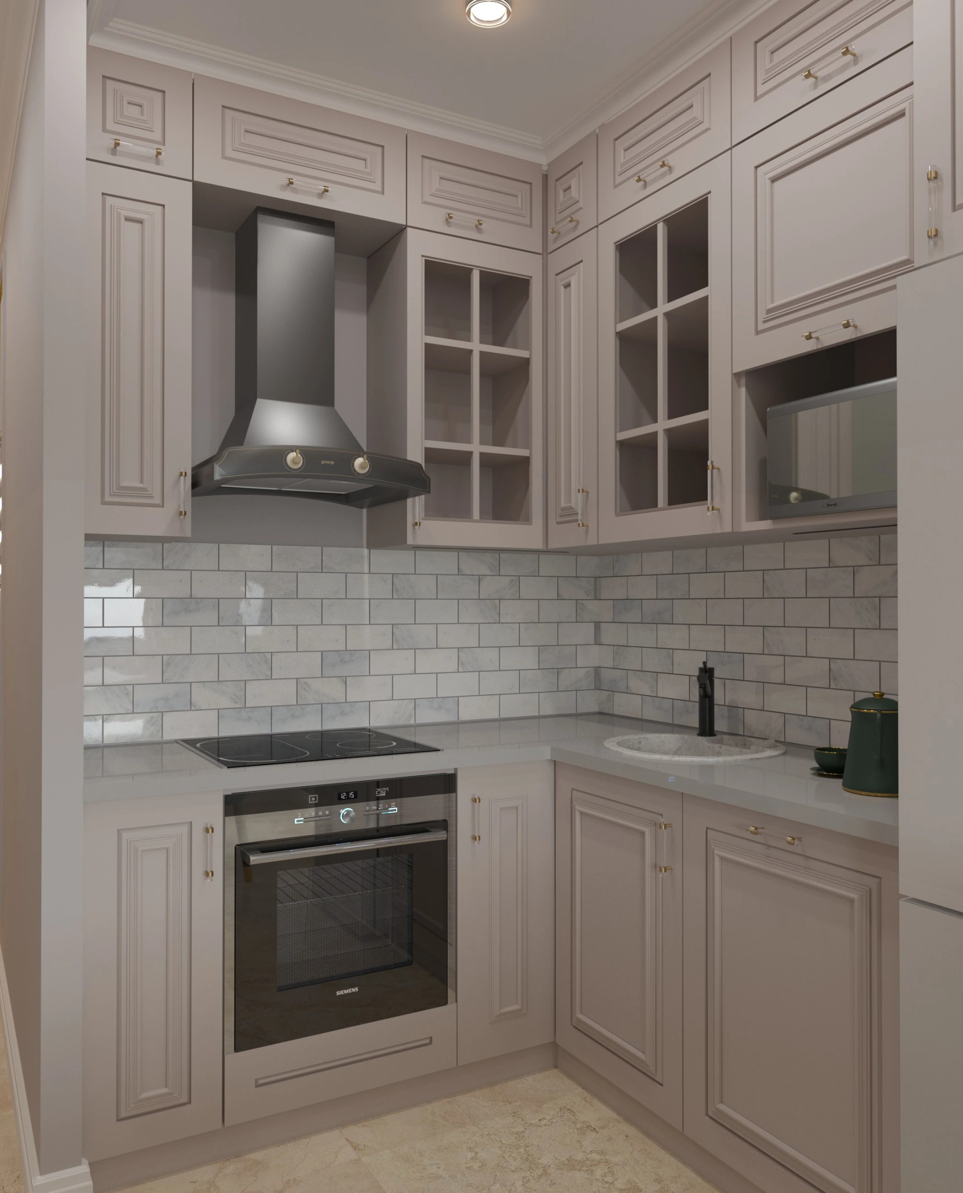 Квартира 60 кв.м в выдержанных тонах