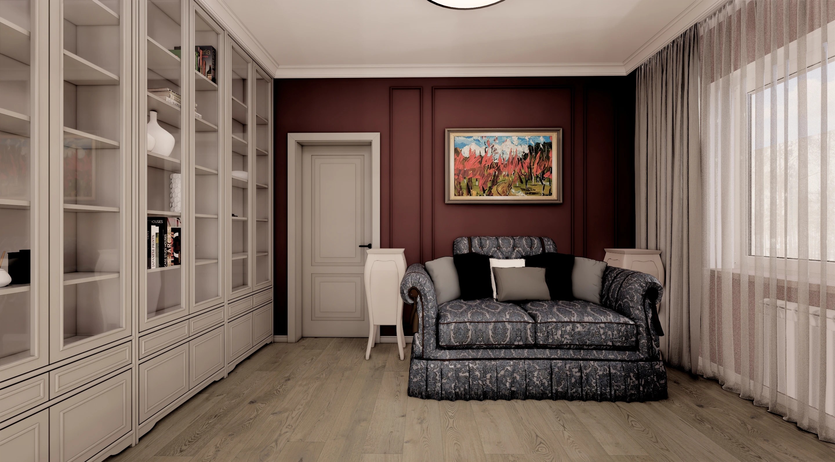 Проект загородного дома 2 этаж