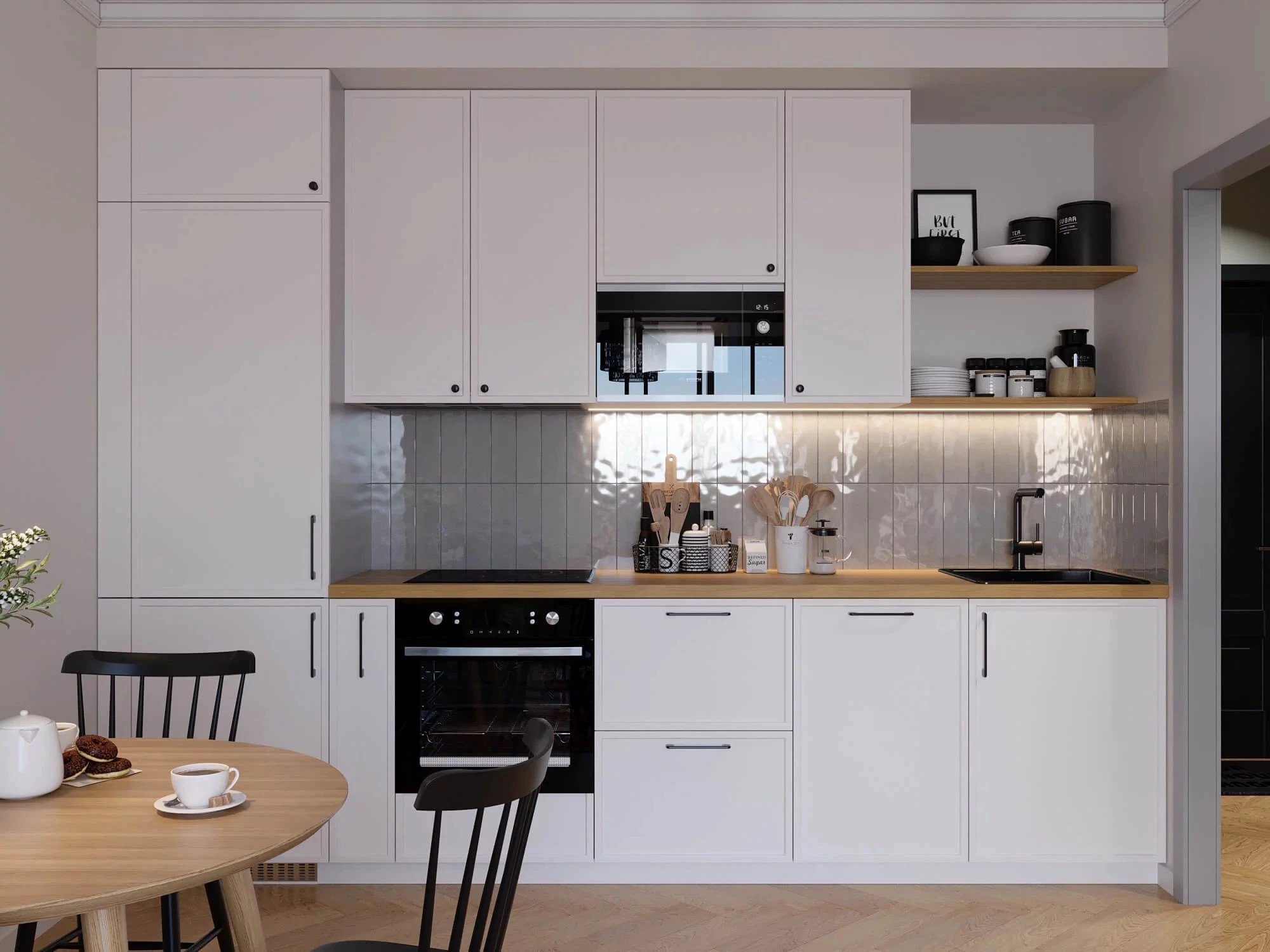 Сканди квартира в ЖК Триумф Парк