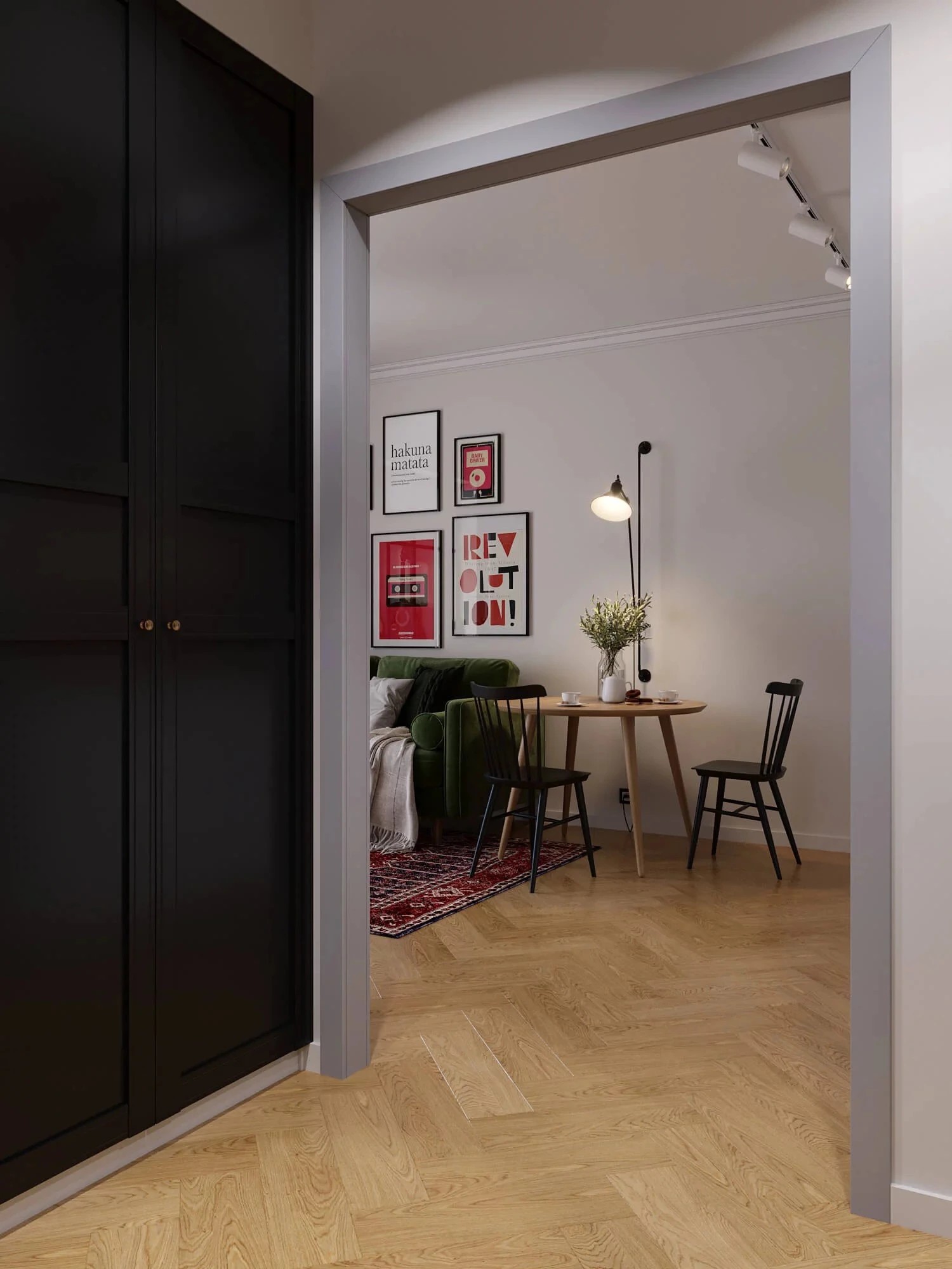 Сканди квартира в ЖК Триумф Парк