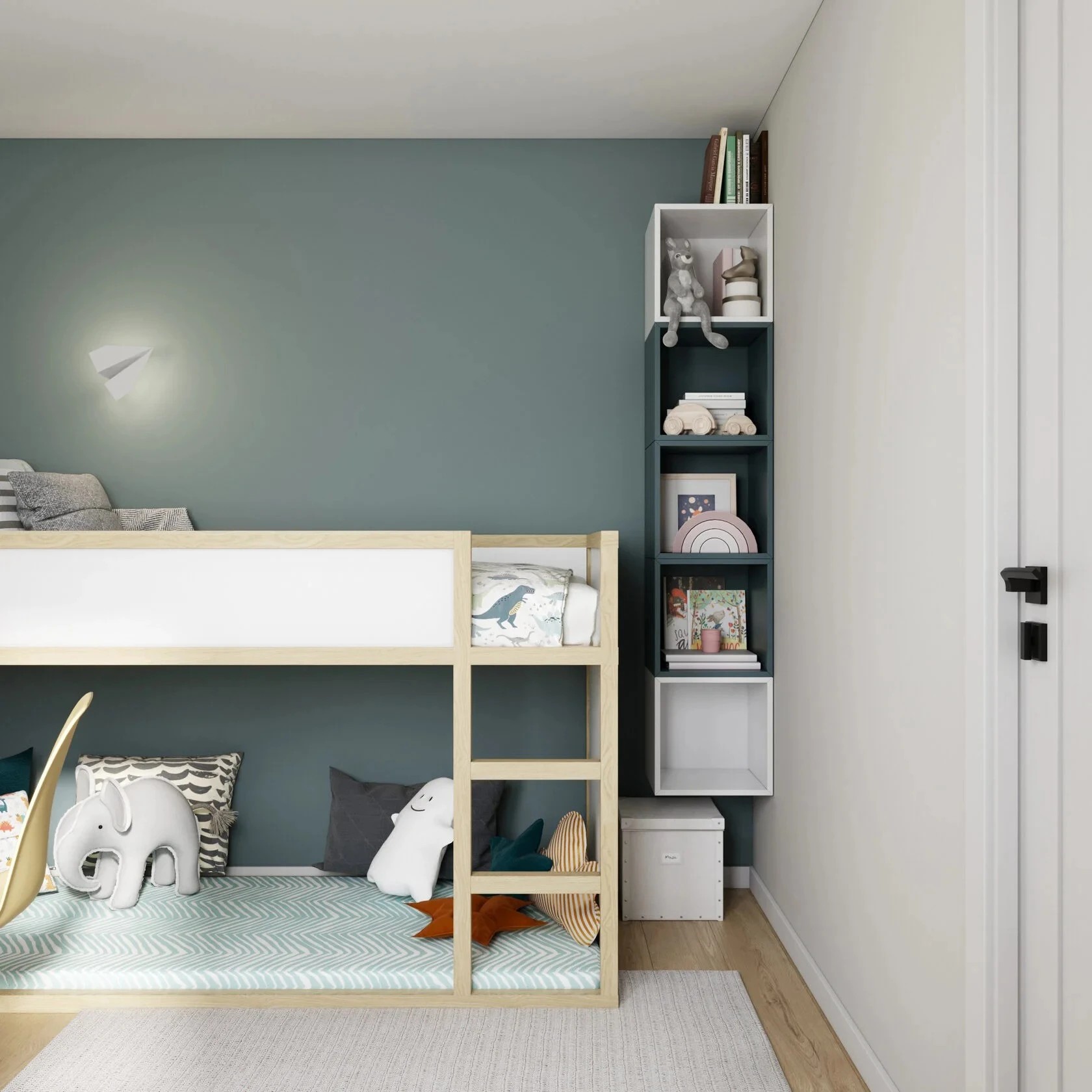 Компактная двухкомнатная квартира