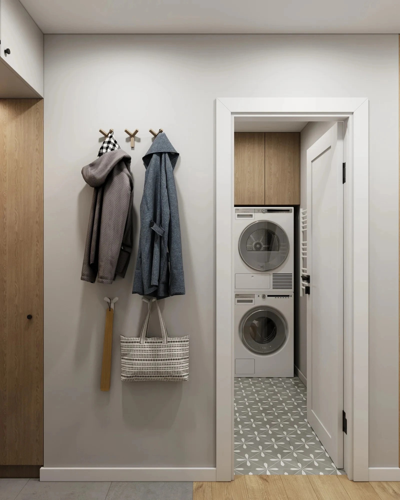 Компактная двухкомнатная квартира