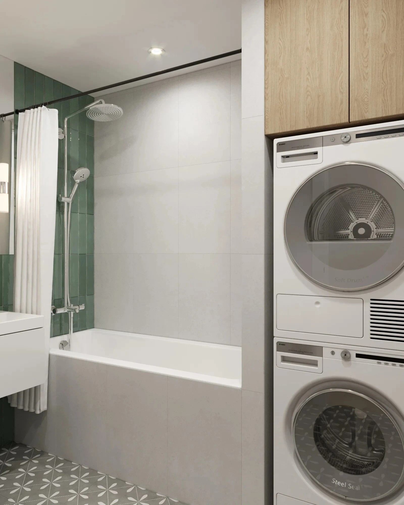 Компактная двухкомнатная квартира