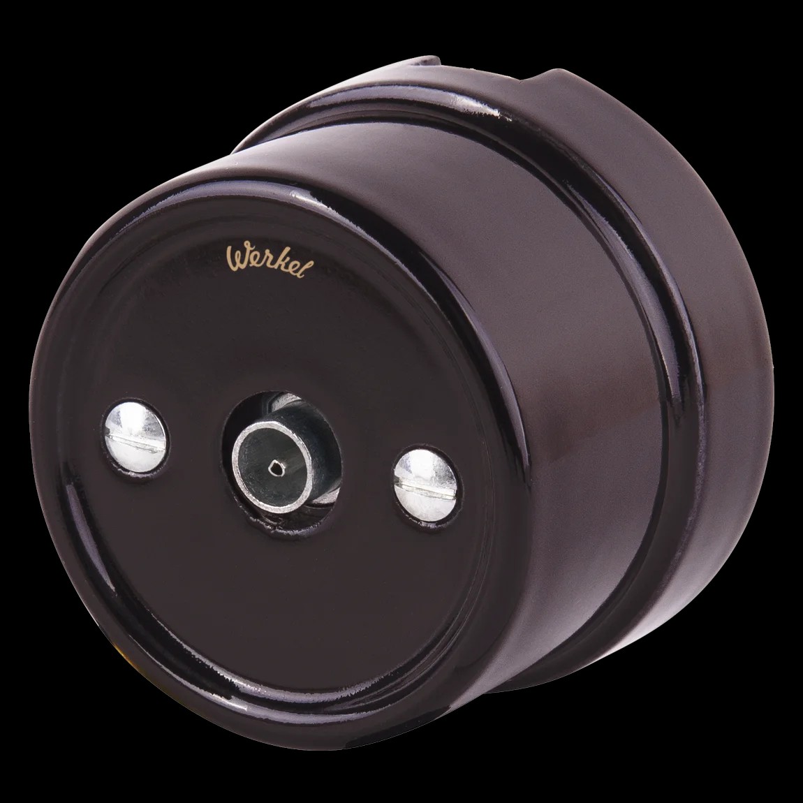 Розетка Werkel WL18-02-05/ ТВ розетка (коричневый) Ретро