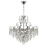 Подвесная хрустальная люстра Бриз De Markt 111010704
