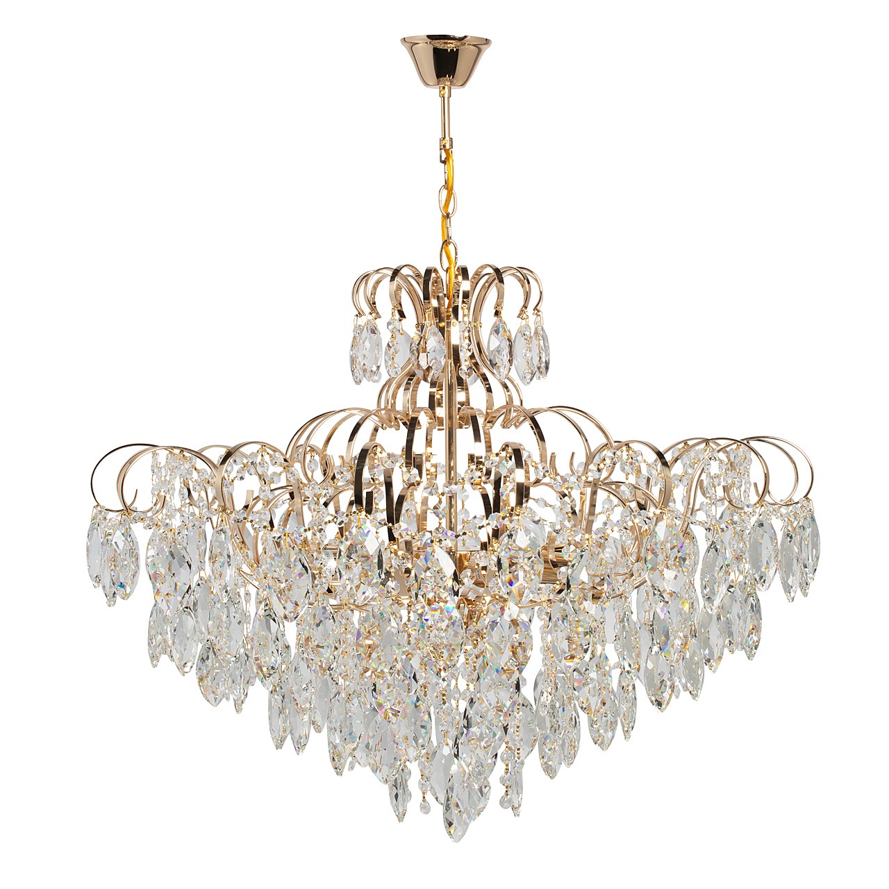 Подвесная хрустальная люстра Бриз De Markt 111011108