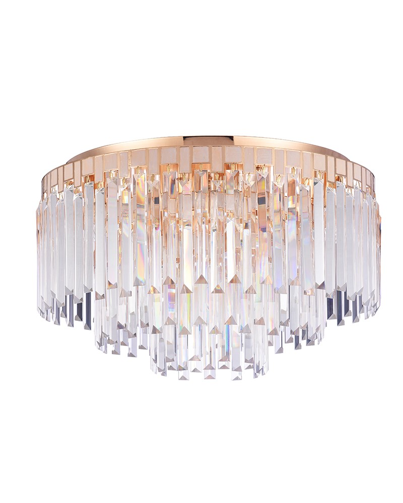 Потолочная люстра Lumien Hall Нара 0024/10C-FGWT