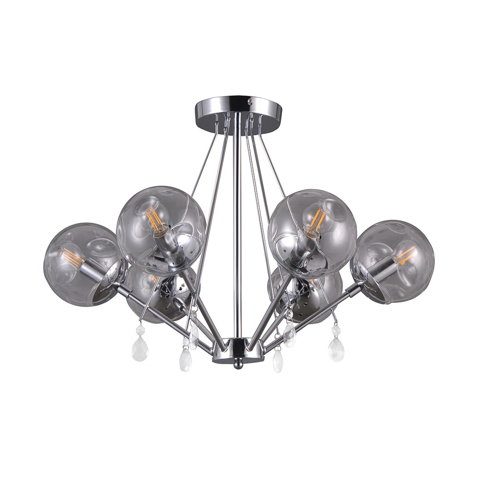 Потолочная люстра Lumien Hall Юнас 4029/6P-CR-CL