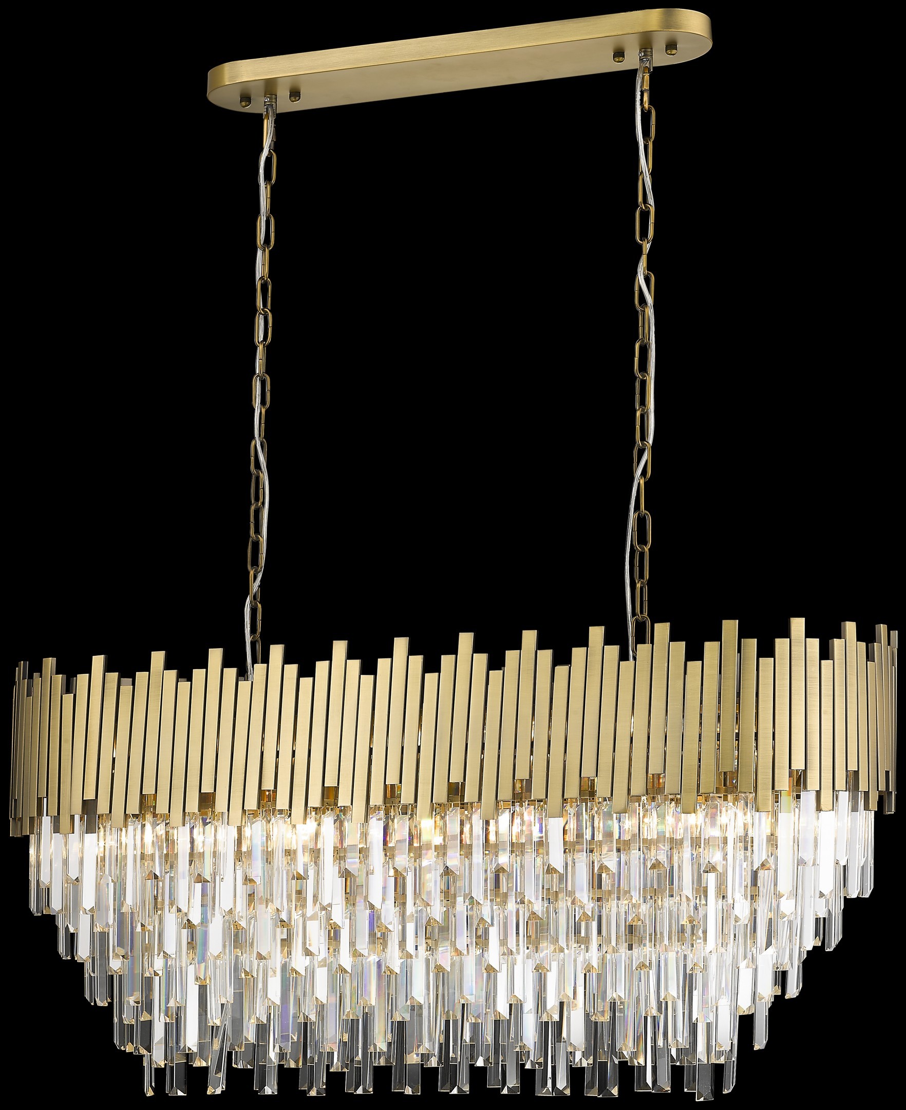 Подвесная хрустальная люстра Calogera Wertmark WE137.22.503