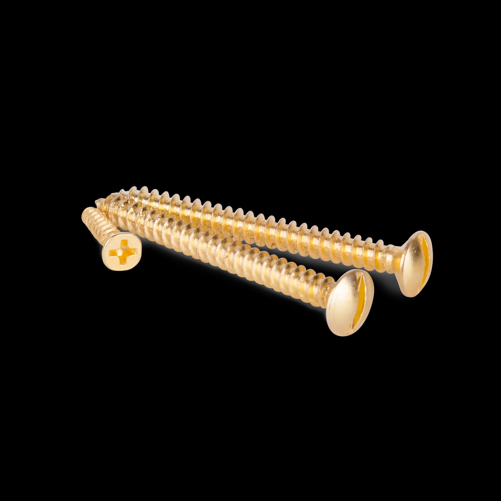 Werkel WL18-21-01/ Винты для накладного выключателя 3шт. (золото) Ретро