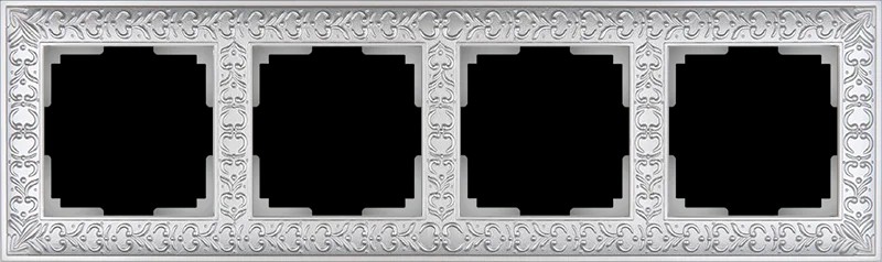 Рамка Werkel Antik WL07-Frame-04/Рамка на 4 поста (жемчужный)
