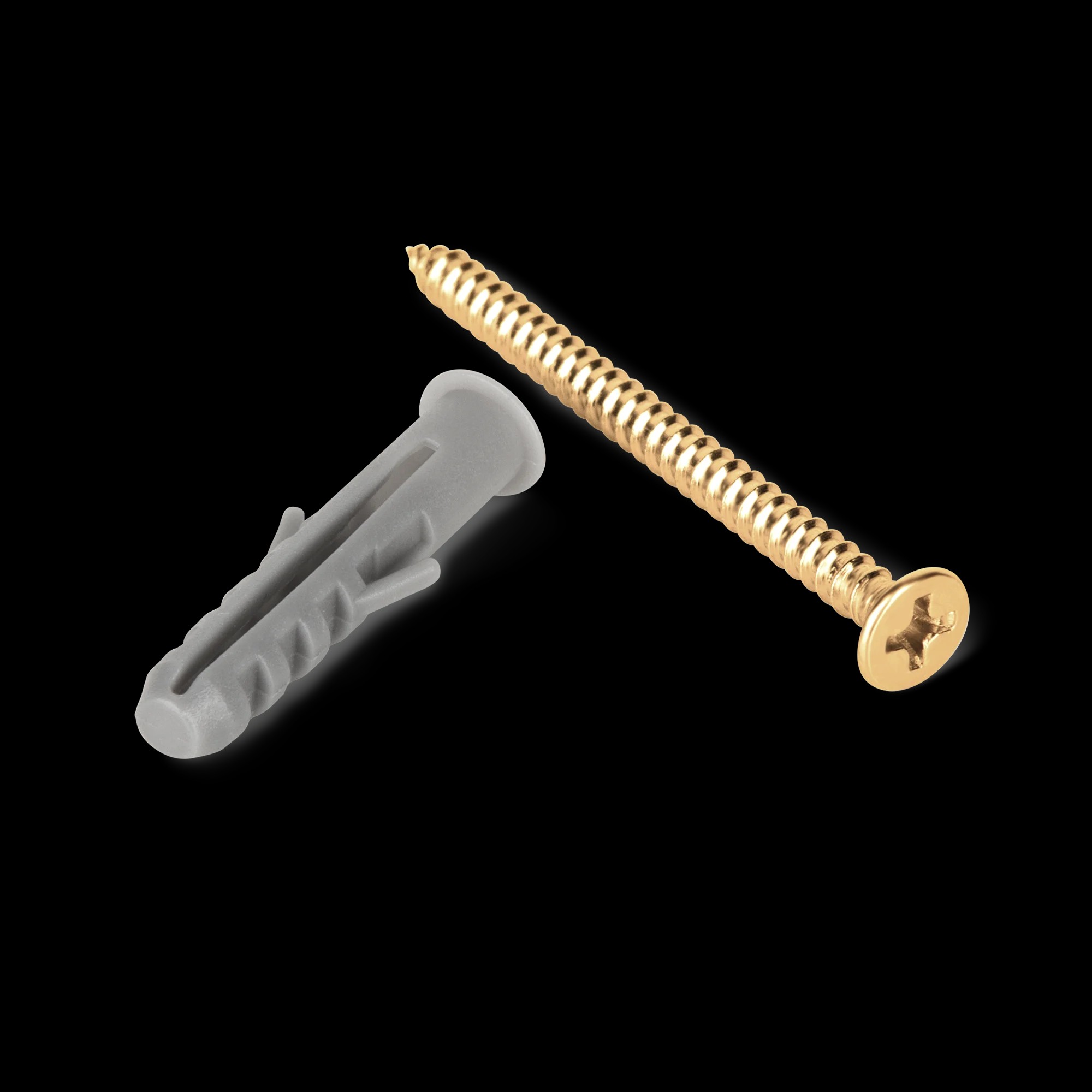 Werkel WL18-23-01/ Винты для изолятора 10 шт. (золото) Ретро