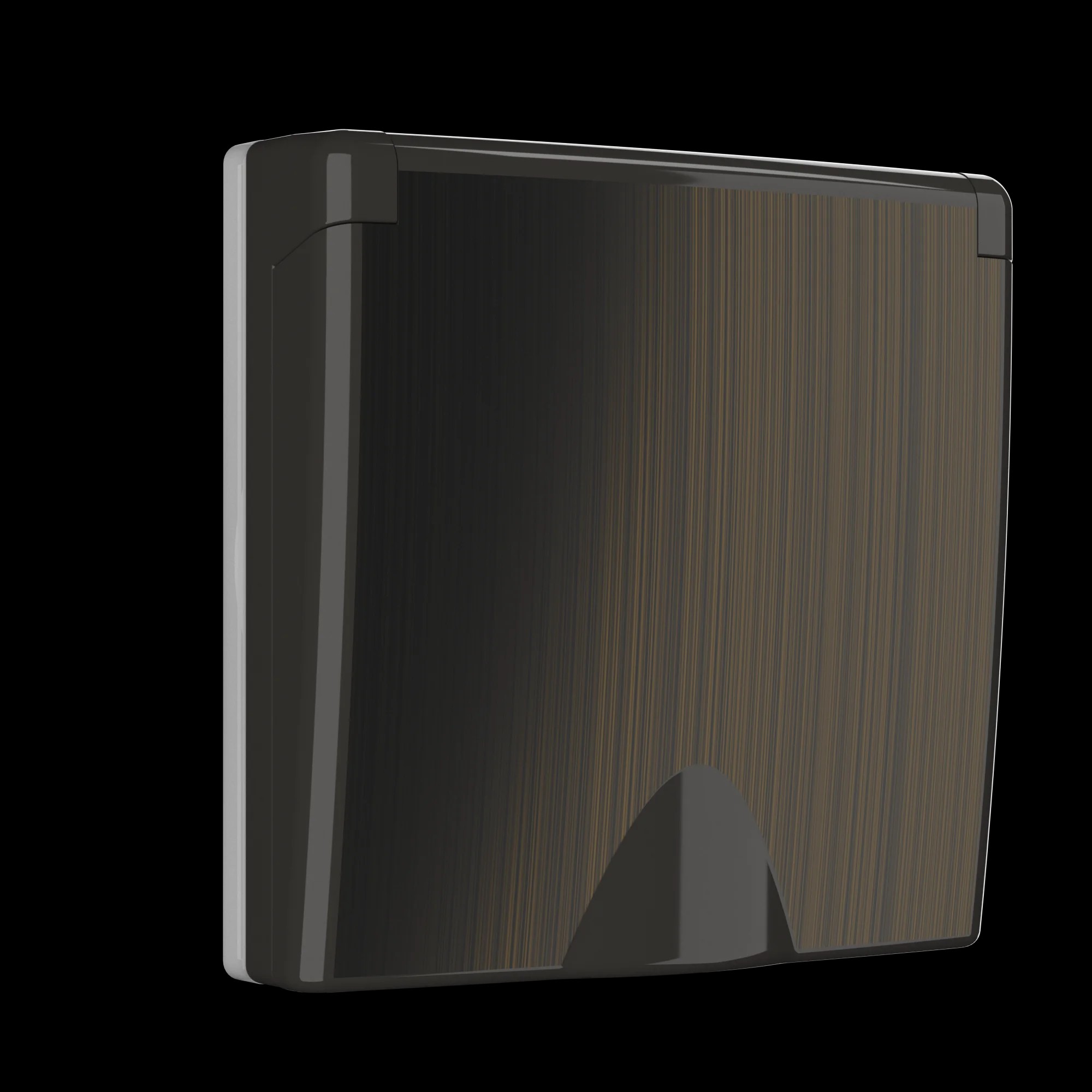 Werkel Накладка Бронза WL12-SKGSC-IP44-CP/ Накладка для розетки IP44 с крышкой (бронзовый)