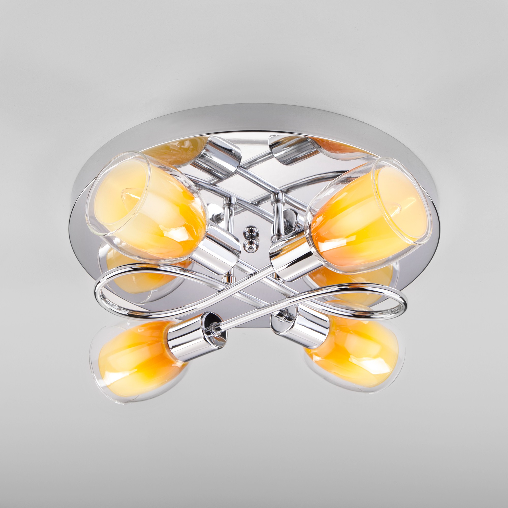 Потолочная люстра Eurosvet Potpourri 30151/4 желтый