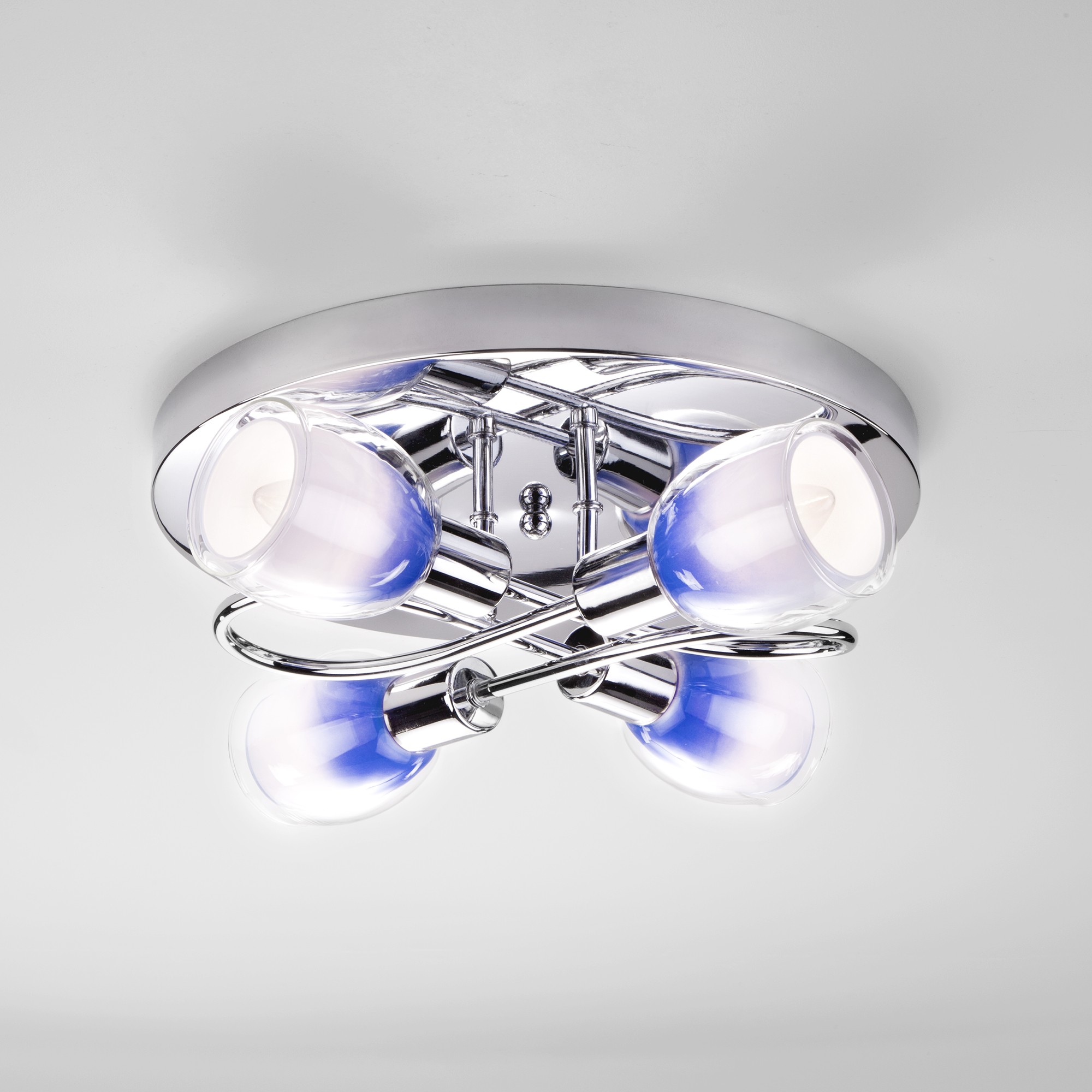 Потолочная люстра Eurosvet Potpourri 30151/4 синий