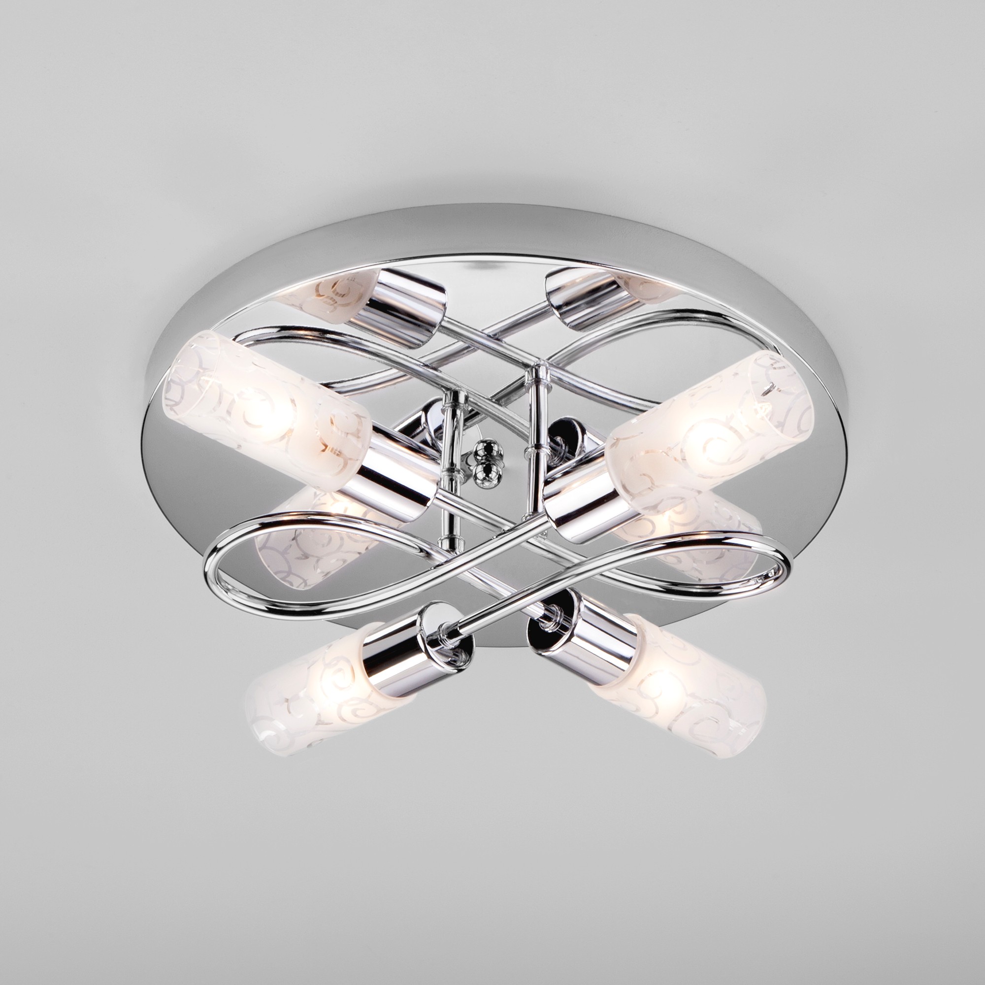 Потолочная люстра Eurosvet Potpourri 30151/4 хром