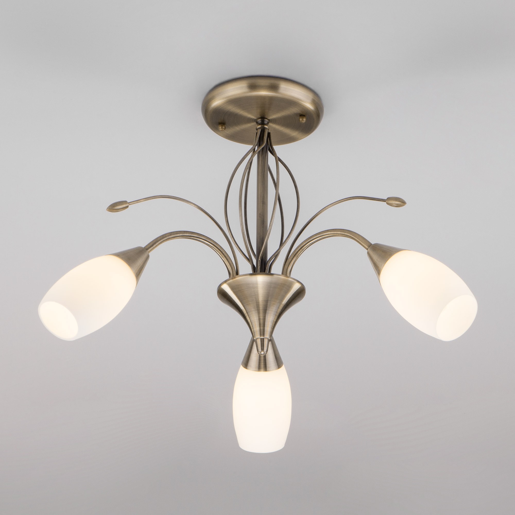 Потолочная люстра Eurosvet Ginevra 30280/3 античная бронза